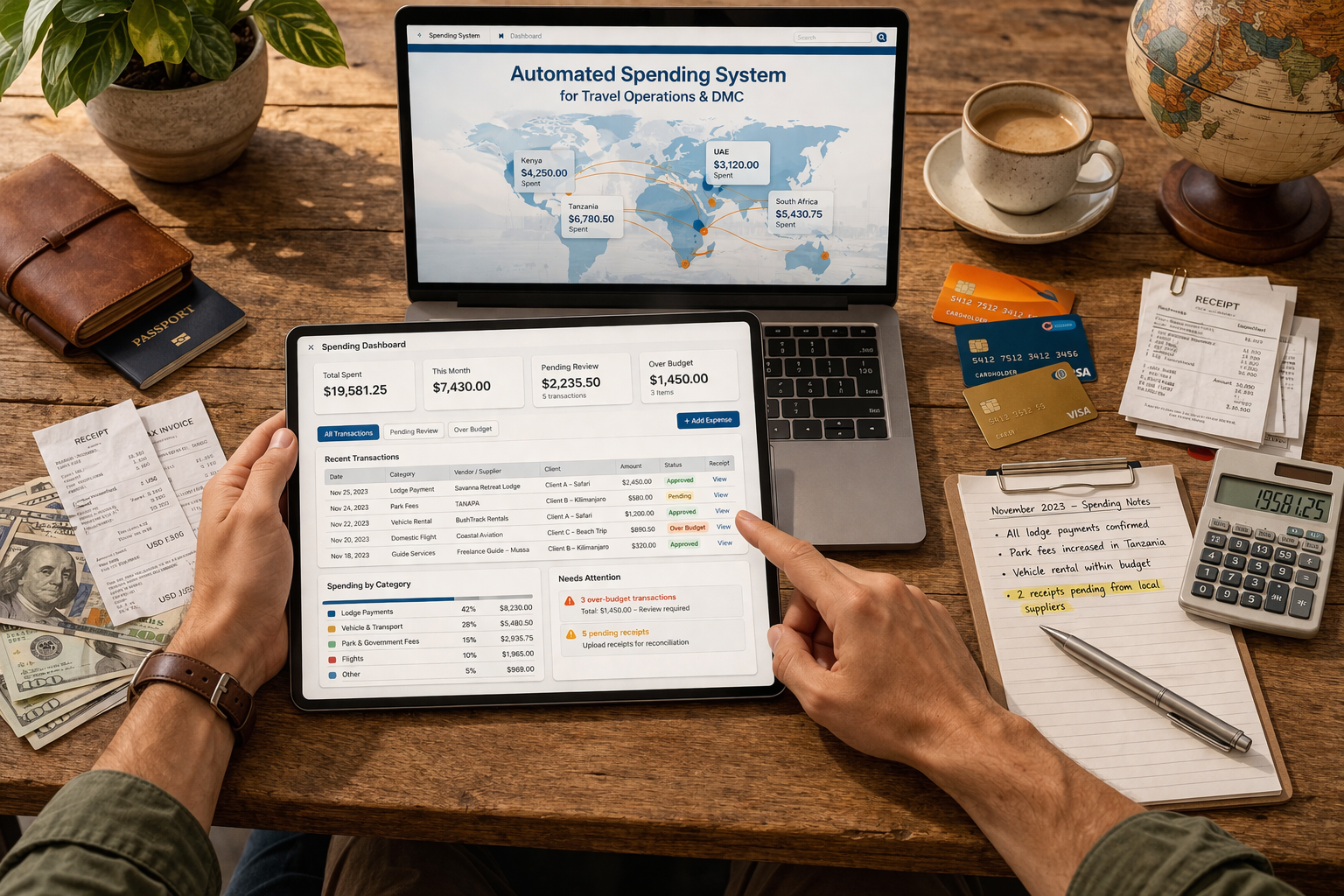 Automated Spending System for Better Payment Planning and Control visual overview